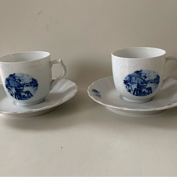 Hand painted cups from Holland - Picture 12 of 12